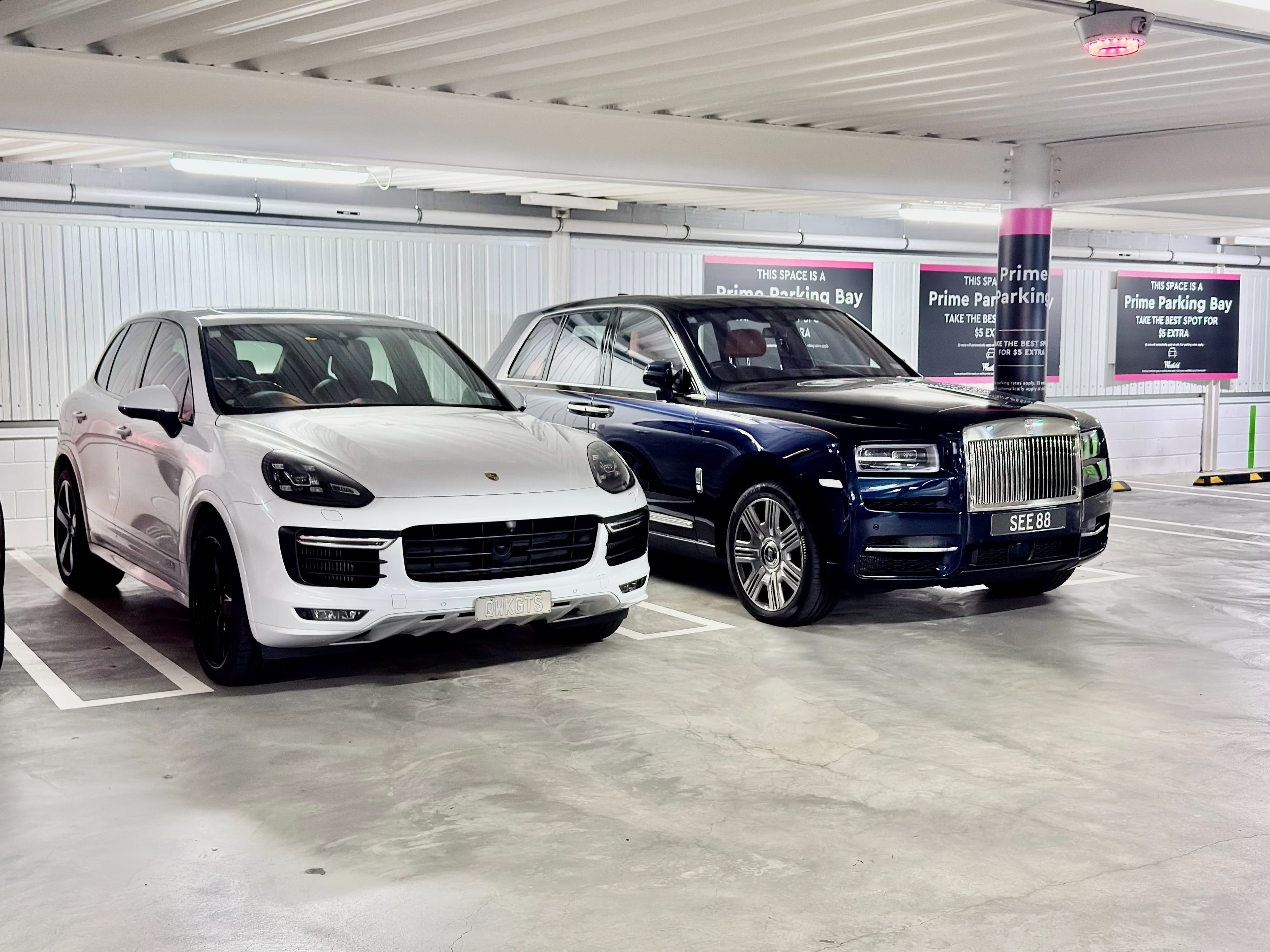 Prestige Automotive vehicle lineup prepared for premium private driver work